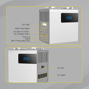 Bán buôn 110V 220V ngoài trời cung cấp điện năng lượng mặt trời Máy phát điện 3600wh 1228wh LiFePO4 xe MPPT điều khiển cho cắm trại ngân hàng điện - Product Image 5