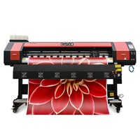 Nueva Impresora de Inyección de Tinta Automática Gowin GW1200 XP600, Plotter de 1.2m para Impresión de Pósteres, Lonas, Vinilos, Etiquetas, con Tinta Eco Solvente, 1 Año de Garantía
