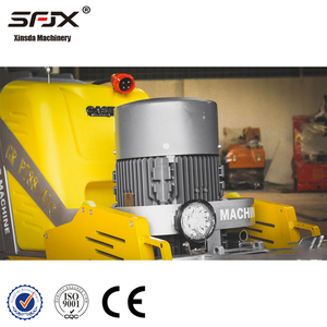 Ponceuse à béton jaune Xinsda Machinery, pièces structurelles renforcées, moteur à engrenages, pompe 15000W haute puissance - Product Image 4