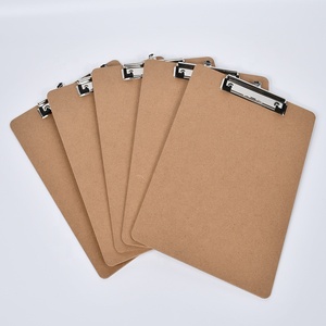 Portablocco in legno con clip a basso profilo, formato lettera, in cartone rigido, formato <span class=keywords><strong>A4</strong></span> standard, per ufficio e scuola - Product Image 1