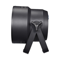 Projecteur LED COB 200W + 10*10W RGBW 4-en-1 avec Wash RGBW et anneau Halo DMX512, CRI élevé 92, température de couleur 3200-6500K, mise au point linéaire