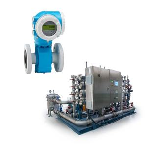 Débitmètre électromagnétique industriel en acier inoxydable Endress+Hauser Proline Promag W 300 E+H pour l'eau municipale haute pression - Product Image 4