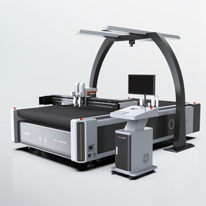 Cortadora de tela de cuero para prendas de vestir, zapatos, bolsas con sistema de cuchillo perforador - Product Image 1