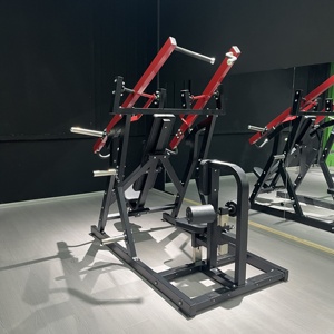 Appareil de musculation multifonctionnel en acier à charge par plaques pour exercices de pectoraux, bras, dorsaux et jambes, idéal pour usage commercial en salle de sport - Product Image 4