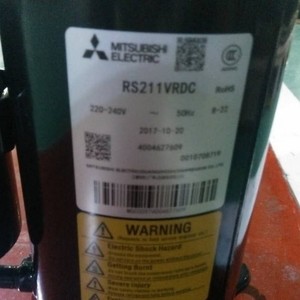 คอมเพรสเซอร์แอร์มิตซูบิชิ รุ่น RS222VREC 220-240V R-22 แบบโรตารี่ สำหรับใช้ในบ้าน - Product Image 3