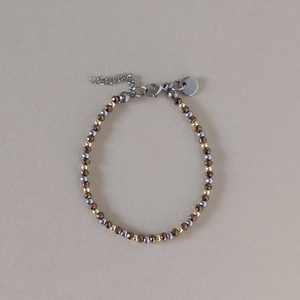 Pulsera <span class=keywords><strong>de</strong></span> Piedras Preciosas Naturales <span class=keywords><strong>de</strong></span> Hematita Personalizada, Pulsera Minimalista <span class=keywords><strong>de</strong></span> Piedras Naturales Curativas para Mujeres y Hombres, Venta al por Mayor - Product Image 2