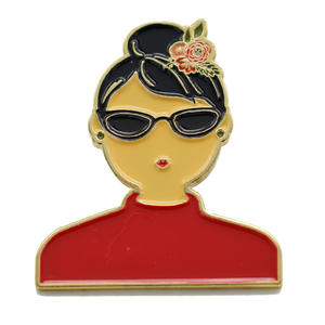 Insignias de Metal Esmaltadas en Oro Rosa Personalizadas y Económicas, Juego de Pines de Solapa Suaves y Rígidos con Paquetes de Tarjetas de Respaldo - Product Image 2