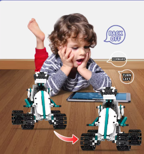 Juguete Robot Programable por APP con Control Remoto, STEM DIY, Modelo Inteligente Cambiable, Juguetes para Niños, Regalo, Bloques de Construcción, Plástico ABS - Product Image 4