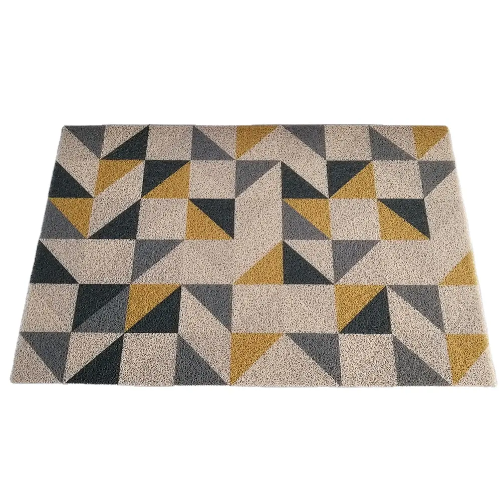 Afgewerkte Tapijt Patroon Customization Uv Afdrukken Outdoor Deur Mat Pvc Coil Matten Roll Floor Mat