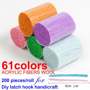 Kit de Matériel DIY en Fil Acrylique, Support de Fil Pré-coupé de 6 cm, Personnalisation pour Chambre à Coucher Style Nordique - Product Image 2