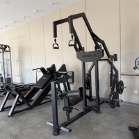 Machine à Rame Iso-Latérale à Charge Libre PowerX avec Poignée Rotative pour Entraînement du Dos et Musculation Professionnelle