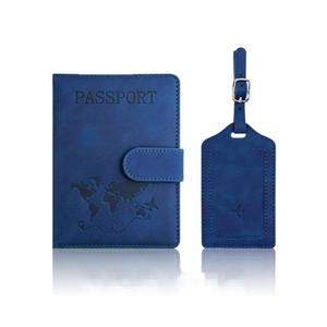 Cartera de Viaje de Cuero PU con Bloqueo RFID, Clip Antirrobo para Tarjetas de Crédito y Pasaporte, Porta Pasaportes - Product Image 6