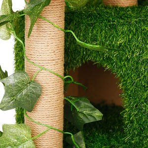 Mobili di lusso multistrato Green Leafs erba artificiale <span class=keywords><strong>Cat</strong></span> <span class=keywords><strong>Tree</strong></span> Tower - Product Image 5