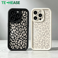 Étui de téléphone magnétique de luxe pour iPhone 17 Pro Max, motif léopard féminin, support pliable, antichoc, impression UV, logo personnalisé, vente en gros