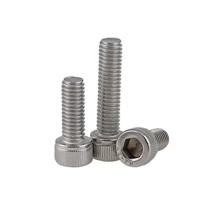 M6 M8 M10 M12 Left Threaded Hexagon Hex Socket Cap Head Screw 304 Stainless Steel Reverse Thread Left Tooth Allen Screw Bolts