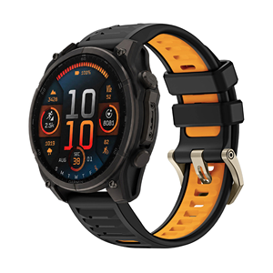 Bracelet de montre Win-Win, design premium, silicone respirant, résistant à l'<span class=keywords><strong>eau</strong></span>, pour montre Garmin Fenix 6 47 mm - Product Image 1