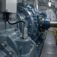 Piezoelektrischer Geschwindigkeitssensor, industrieller Vibrationsübertrager, 1000 mm/s, Doppelschicht-Abschirmung, wasserdicht, staubdicht, 0–5 V Ausgang