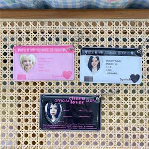 Portafotos Personalizado de Kpop, Diseño DIY, Mini Estuche de PVC para Fotos de Identificación, en Forma de Corazón para Fans - Product Image 3