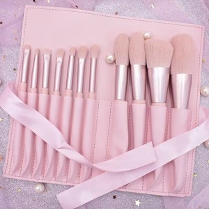 Juego <span class=keywords><strong>de</strong></span> brochas <span class=keywords><strong>de</strong></span> maquillaje profesional Rosa ultra suave <span class=keywords><strong>de</strong></span> 11 piezas logotipo personalizado superventas con mango <span class=keywords><strong>de</strong></span> madera <span class=keywords><strong>de</strong></span> alta calidad diseño bonito - Product Image 2
