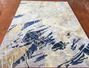 Soggiorno fatto a mano dal Design moderno astratto, camera da <span class=keywords><strong>letto</strong></span>, moquette e <span class=keywords><strong>tappeto</strong></span> della sala da pranzo dalla fabbrica di tappeti cinesi - Product Image 5