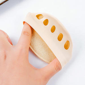 Calzini a spazzola con cuscino sull'avampiede tacco alto da donna estivi traspiranti sottili in seta di ghiaccio senza cuciture ovunque a cinque piedi mezzo palmo uno - Product Image 4