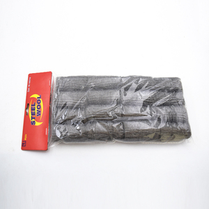 Prezzo di fabbrica di alta qualità Set 16 retina lana di acciaio inossidabile filo di lana per cucina pulita e uso industriale - Product Image 1