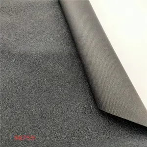 Ribbed Anti-slip Grip fabric PVC Vinyl Leather Material for Motocross Motorcycle Seat Cover fine anti slip grain luggage gloves