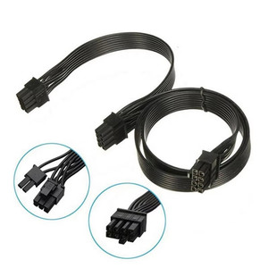 Câble d'alimentation PCI Express 8 broches vers double 6+2 broches, répartiteur PCIe 8 broches 1 vers 2 pour Corsair RM1000 RM850 <span class=keywords><strong>RM750</strong></span> RM650 RM550 RM - Product Image 1