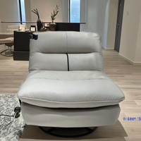 Fauteuil de relaxation individuel pour femmes, fauteuil de salon moderne en cuir, fauteuil inclinable électrique pour salon, villa