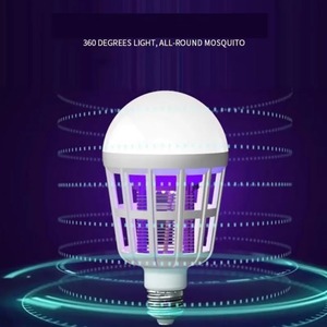 Lámpara Antimosquitos Eléctrica Portátil, Trampa para Moscas, Bombilla Electrónica, Lámpara LED para Interiores y Exteriores, E27 - Product Image 5