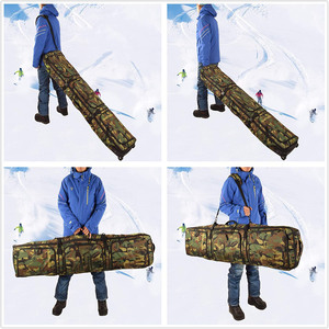 Snowboard bolsa con bolsa de esquí duro ruedas grandes Multi-compartimento, <span class=keywords><strong>botas</strong></span> de esquí <span class=keywords><strong>y</strong></span> casco bolso perfecto para viajes - Product Image 6