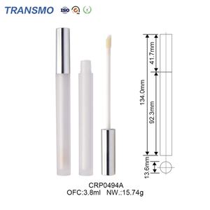 Tubes de gloss à lèvres longs de 2 ml, tubes en plastique minces noirs vides pour gloss à lèvres - Product Image 2