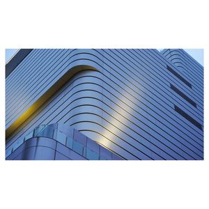 Panneaux de mur-rideau en alliage d'<span class=keywords><strong>aluminium</strong></span>, taille personnalisée, résistants à la corrosion, isolants thermiques, revêtement extérieur pour les lieux publics - Product Image 2