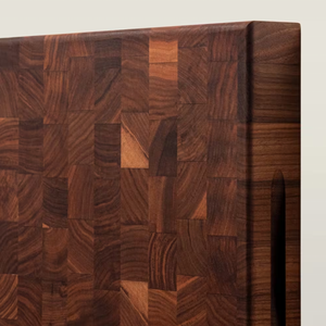 Planche à découper en noyer noir de qualité supérieure, à grain transversal, artisanale, personnalisée, écologique, grande planche à découper en <span class=keywords><strong>bois</strong></span> pour la maison et la restauration - Product Image 3