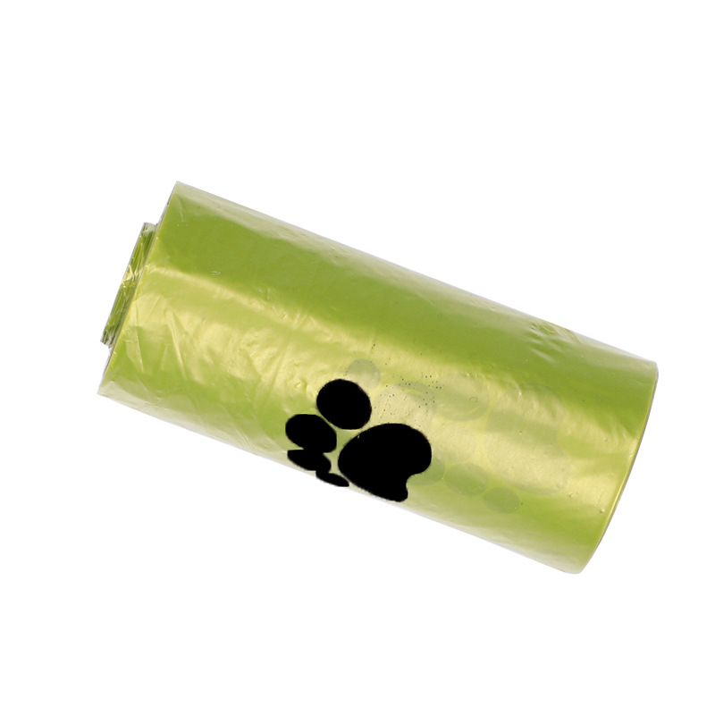 Degradation Printing Garbage Bag .-Green