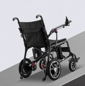 Fauteuil roulant électrique en fibre de carbone ultra-léger Fauteuil roulant électrique portable Fauteuil roulant de voyage pour personnes âgées avec batterie au lithium - Product Image 5