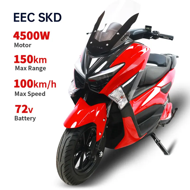 4500W outdoor sport brushless motor electric motorcycle or scooter
