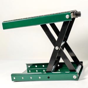 Cric de levage moto manuel à ciseaux, capacité 500 kg, en acier robuste, sur mesure pour usine - Product Image 1