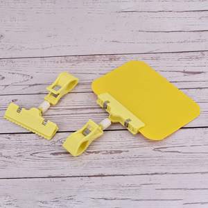 Free Sample Wholesale PVC Display Clip Plastic Price Holder - Product Image 5