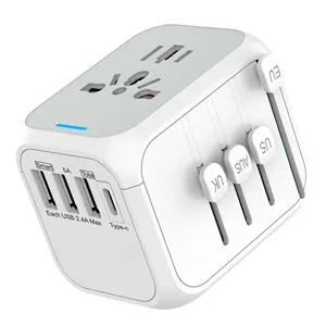 Electrical Plug Socket USB Travel Adapter Worldwide Charger USB universal Adaptor travel power adapter Charging ports plugs