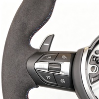 Volant en microfibre entièrement recouvert de daim pour BMW F10 F15 F16 F30 F31 F35 F36 M3 F82 M5 F90 E71 E84 E93