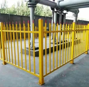 Corrosion Resistant FRP Fence Panel Electrical Insulation Fiberglass Grating Fence Panel