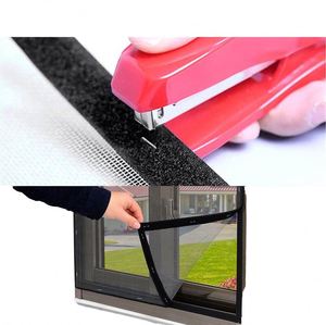 Self-<b>Adhesive</b> Sticky Back Nylon Fabric Fastener Reusable Cable Tie <b>Hook</b> Loop Tape Velcroes Adhesion Tape - Product Image 3