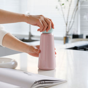 Gobelet à eau double couche en acier inoxydable INS mignon LUND. Mug pour étudiants et enfants, conservation de la chaleur et de la fraîcheur - Product Image 3