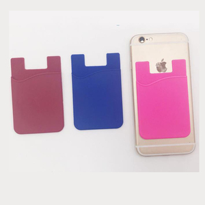 Soporte para Tarjetas de Crédito con Logotipo OEM, Funda de Silicona Antideslizante para Teléfono Celular - Product Image 3