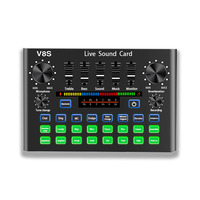 GAM-800SS V8s Carte Son Enregistrement Live Micro À Condensateur Ensemble