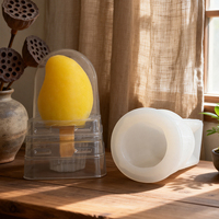 Molde de Silicona 3D Ecológico y Reutilizable Jianye con Forma de Mango para Helados, Mousses y Repostería Francesa con Simulación de Fruta