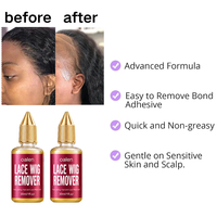 Colle personnalisée pour perruques en dentelle, Huile capillaire de croissance à marque privée, Mousse pour boucles, Kit de coiffure avec bâton de cire – Sans résidus, sans flocons
