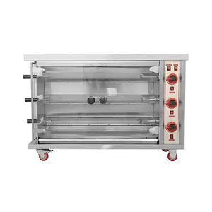 Hete Verkoop Goede Prijs Gas Roteren Kip Rostisserie/Kip Rotisserie Machine/Rotisserie Kip Gasoven