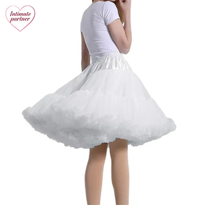 Petticoat Rok Adult Puffy Tutu Rok Gelaagde Ballet Tule Pettiskirts Jurk Kostuum Onderrok Lengte <strong>16</strong> <strong>Inch</strong> - Product Image 4
